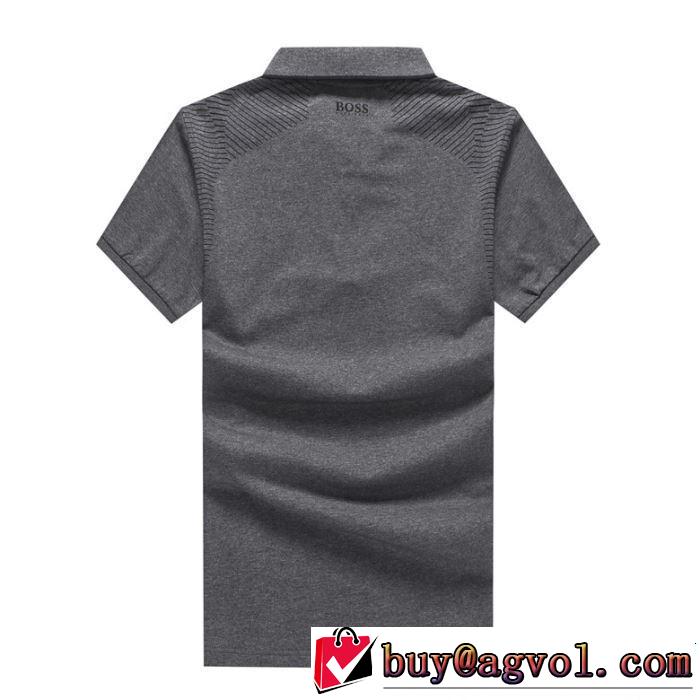HUGO BOSS ヒューゴボス 半袖Tシャツ 3色可選 特に夏は人気アイテム 【2019春夏】最新コレクション