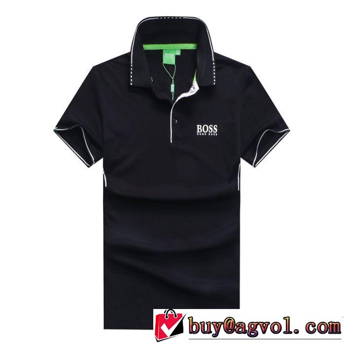 2019年の夏のマスト おすすめ大人かわいい着こなし HUGO BOSS ヒューゴボス 半袖Tシャツ 3色可選
