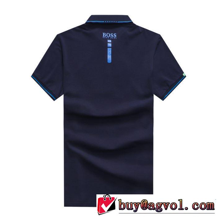 2019年の夏のマスト おすすめ大人かわいい着こなし HUGO BOSS ヒューゴボス 半袖Tシャツ 3色可選