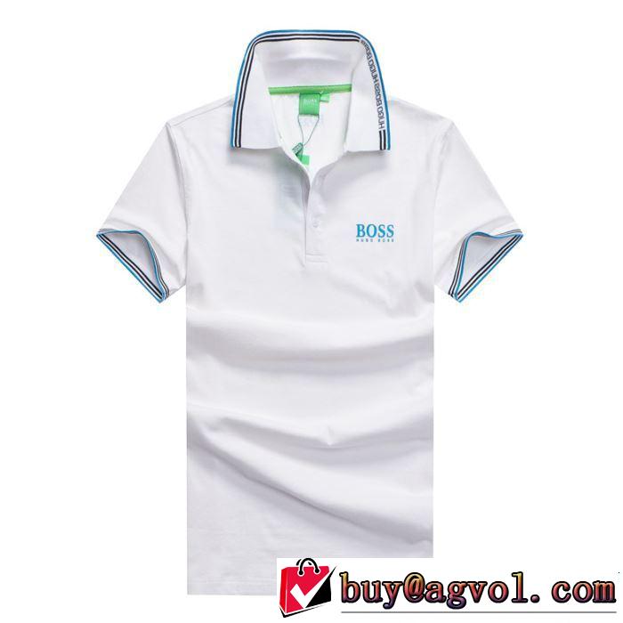 優しげ人気アイテム HUGO BOSS ヒューゴボス 半袖Tシャツ 3色可選 2019春夏トレンドアイテム