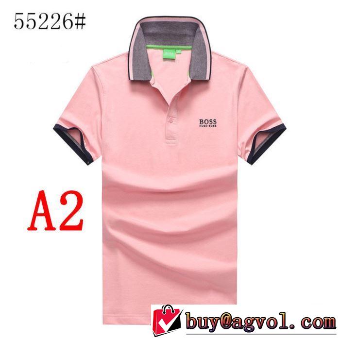 2019夏ファション新品 HUGO BOSS Tシャツ/半袖 3色可選 最新で男性にもお勧め ヒューゴボス人気上昇中