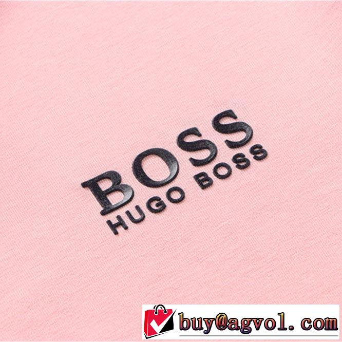 2019夏ファション新品 HUGO BOSS Tシャツ/半袖 3色可選 最新で男性にもお勧め ヒューゴボス人気上昇中