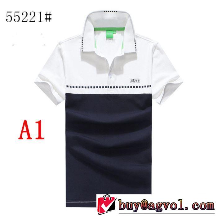 すごく稀少カラー ヒューゴボス HUGO BOSS 3色可選  Tシャツ/半袖【2019春夏】最新コレクション