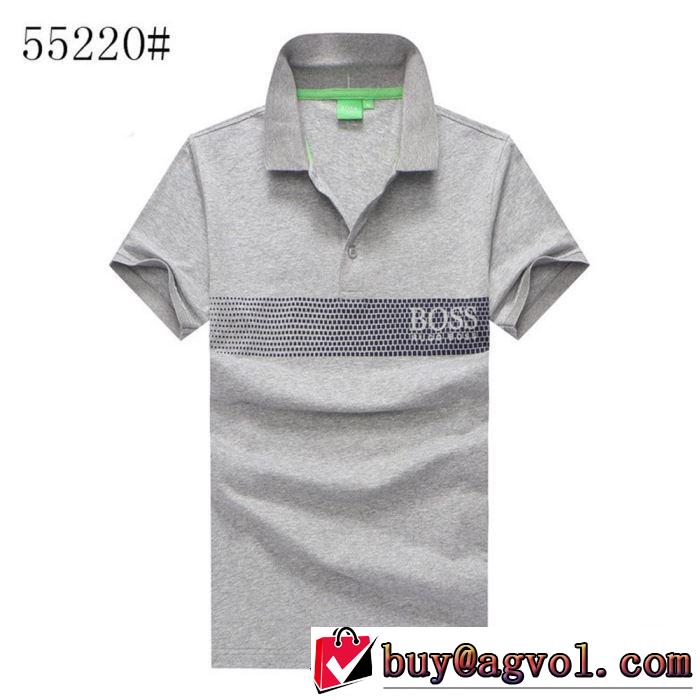 VIPセールでお得HUGO BOSS 2019限定 男性に人気 Tシャツ/半袖 3色可選 ヒューゴボスこの夏絶対欲しい