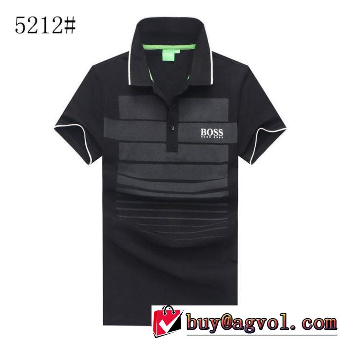 ヒューゴボス この夏絶対欲しい HUGO BOSS Tシャツ/半袖 3色可選 【2019春夏】最新コレクション