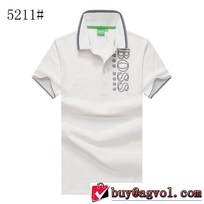 春夏の流行り2019新品 ヒューゴボス 定番が欲しい方 HUGO BOSS Tシャツ/半袖 3色可選