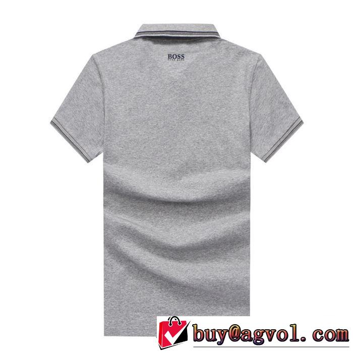 春夏の流行り2019新品 ヒューゴボス 定番が欲しい方 HUGO BOSS Tシャツ/半袖 3色可選