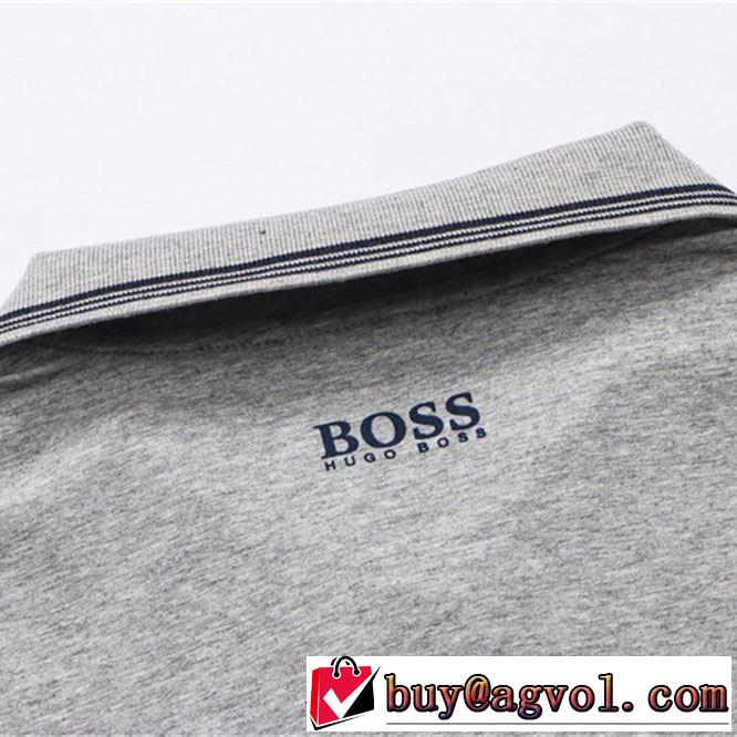 春夏の流行り2019新品 ヒューゴボス 定番が欲しい方 HUGO BOSS Tシャツ/半袖 3色可選