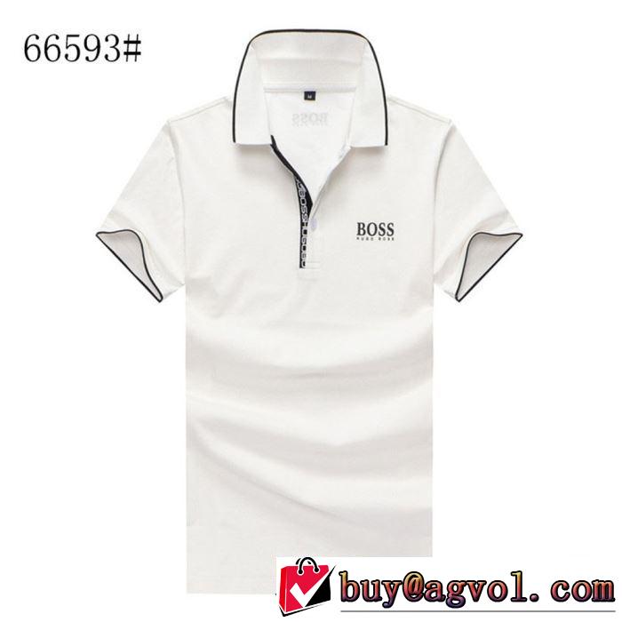 3色可選 2019春夏の大注目トレンド ヒューゴボス大人気オリジナル  HUGO BOSS Tシャツ/半袖