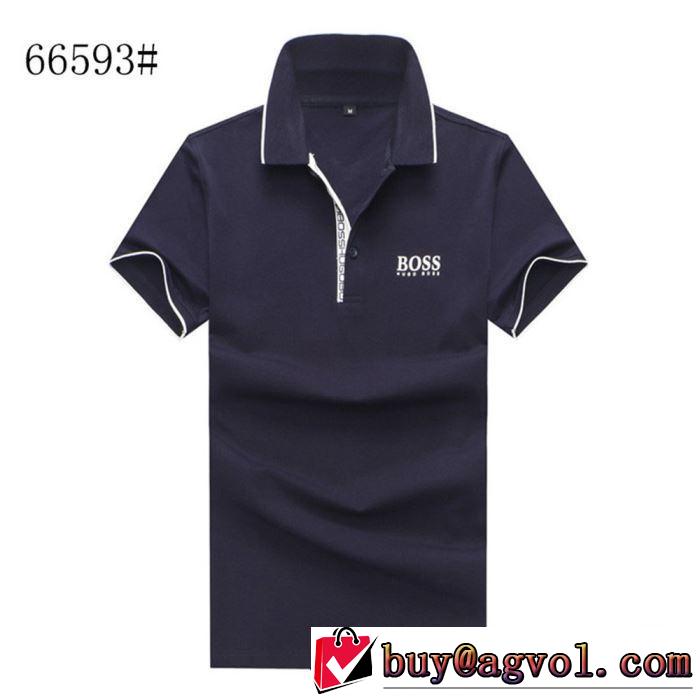 3色可選 2019春夏の大注目トレンド ヒューゴボス大人気オリジナル  HUGO BOSS Tシャツ/半袖