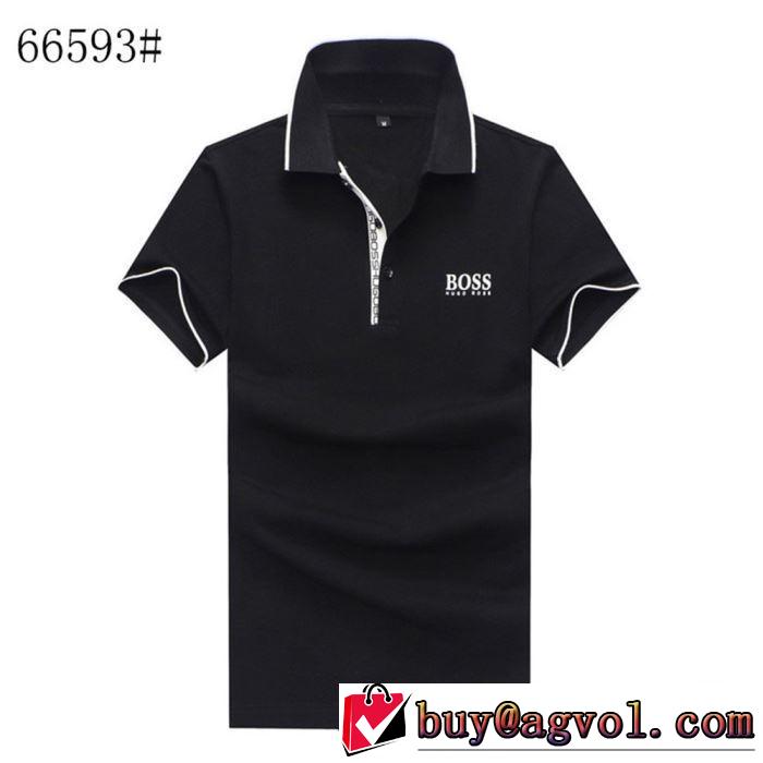 3色可選 2019春夏の大注目トレンド ヒューゴボス大人気オリジナル  HUGO BOSS Tシャツ/半袖
