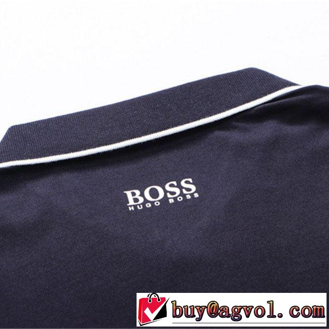 3色可選 2019春夏の大注目トレンド ヒューゴボス大人気オリジナル  HUGO BOSS Tシャツ/半袖