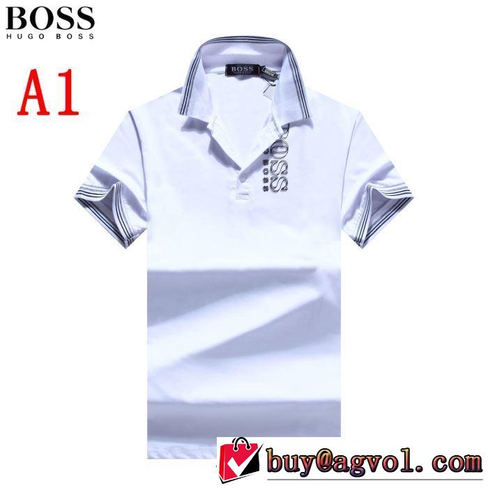2019限定 男性に人気 多色可選 ヒューゴボス超あたたかい  HUGO BOSS Tシャツ/半袖 新作オシャレ