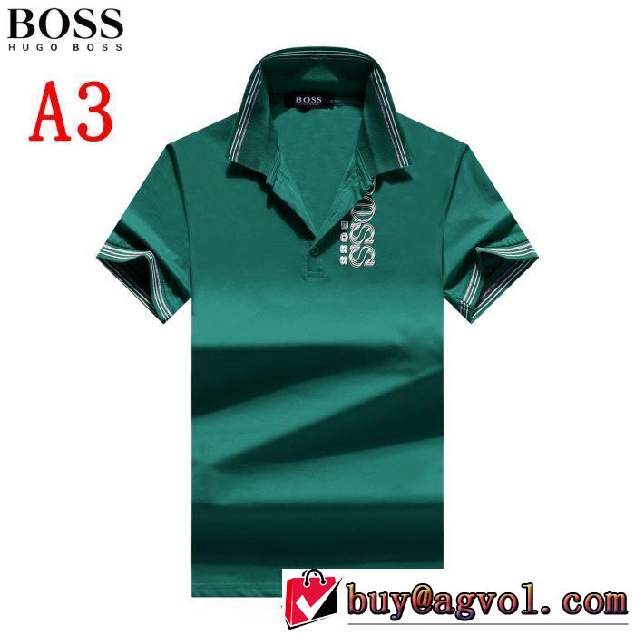 2019限定 男性に人気 多色可選 ヒューゴボス超あたたかい  HUGO BOSS Tシャツ/半袖 新作オシャレ