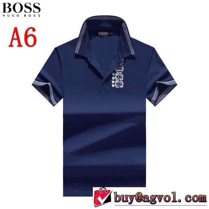 2019限定 男性に人気 多色可選 ヒューゴボス超あたたかい  HUGO BOSS Tシャツ/半袖 新作オシャレ