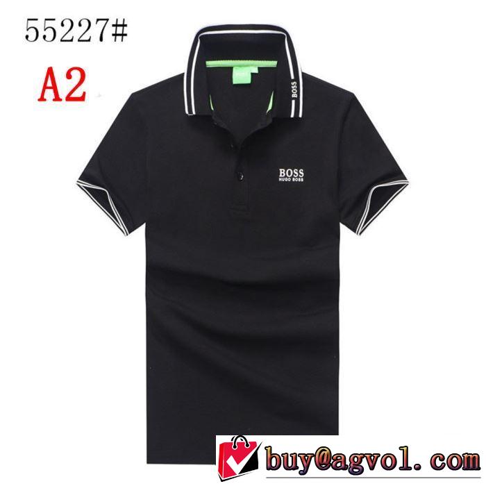 送料込み 希少品 Tシャツ/半袖 4色可選 ヒューゴボス2019春夏の大注目トレンド  HUGO BOSS