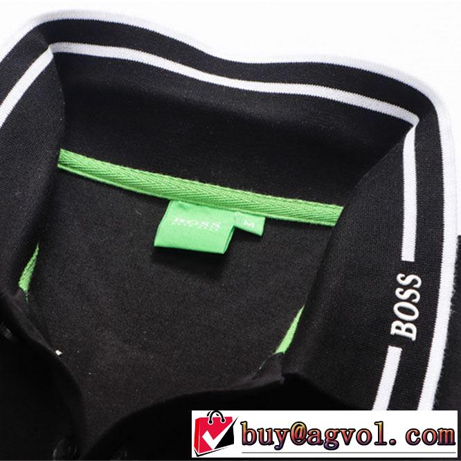 送料込み 希少品 Tシャツ/半袖 4色可選 ヒューゴボス2019春夏の大注目トレンド  HUGO BOSS