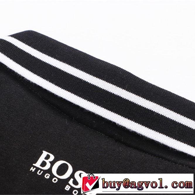 送料込み 希少品 Tシャツ/半袖 4色可選 ヒューゴボス2019春夏の大注目トレンド  HUGO BOSS