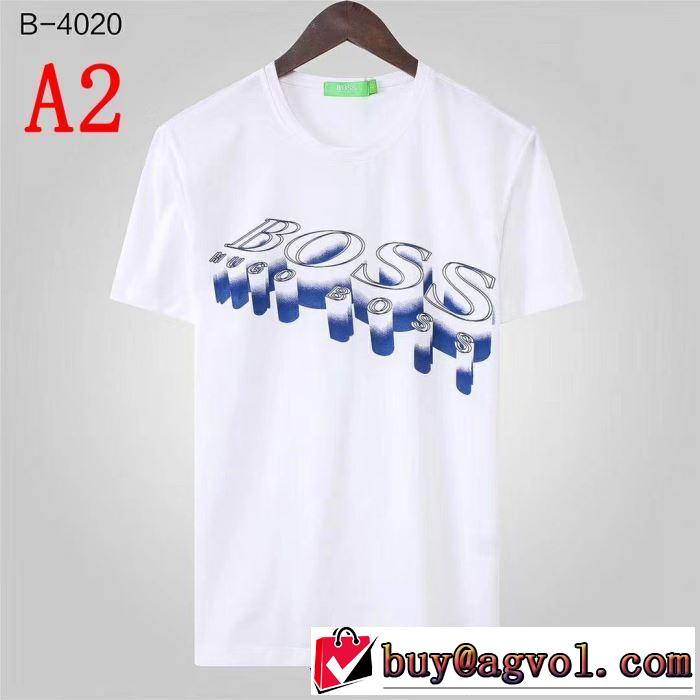 HUGO BOSS 4色可選2019春夏も引き続き人気セール Tシャツ/半袖 新作限定早い者勝ち ヒューゴボス