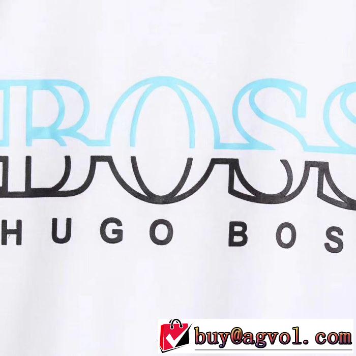 2019夏ファション新品 4色可選 ヒューゴボス HUGO BOSS大注目日本未入荷 Tシャツ/半袖