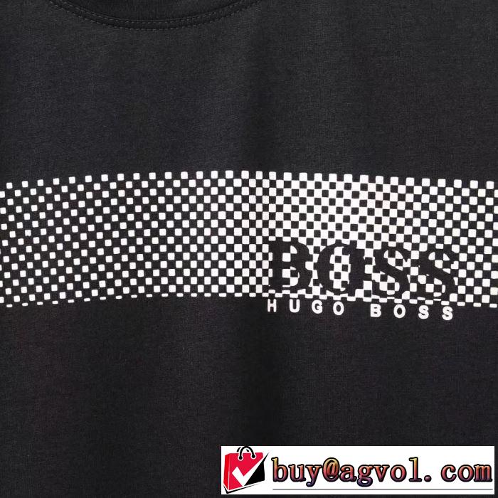 おすすめな大人のトレンド  HUGO BOSS Tシャツ/半袖 4色可選 ヒューゴボス 春夏の流行り2019新品