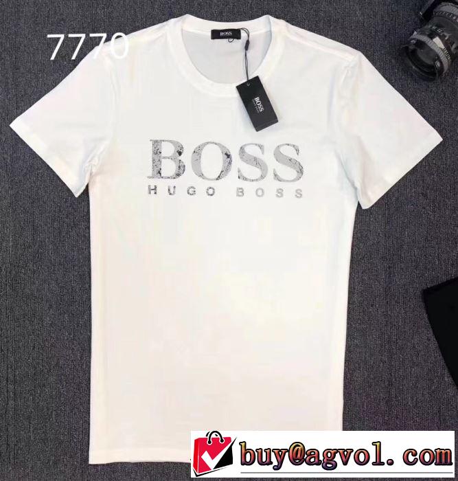 【2019春夏】最新コレクション Tシャツ/半袖 3色可選ヒューゴボス 春夏の流行り2019新品HUGO BOSS