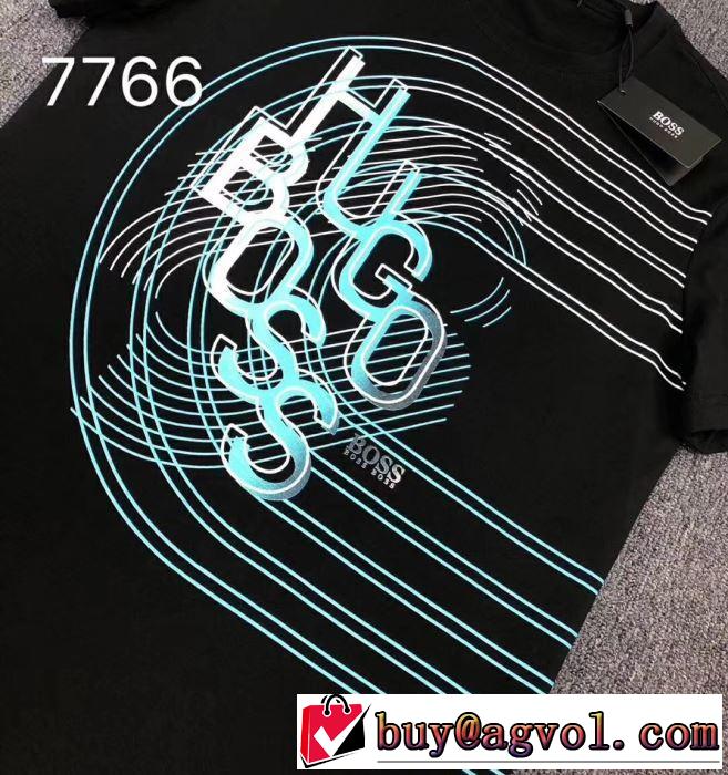 ギフト最適期間限定 ヒューゴボス 2色可選 2019限定 男性に人気 HUGO BOSS Tシャツ/半袖