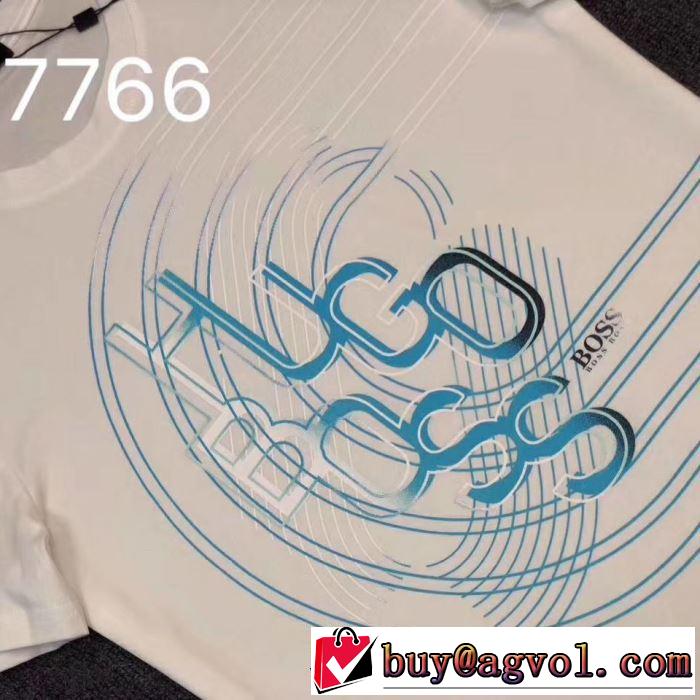 ギフト最適期間限定 ヒューゴボス 2色可選 2019限定 男性に人気 HUGO BOSS Tシャツ/半袖