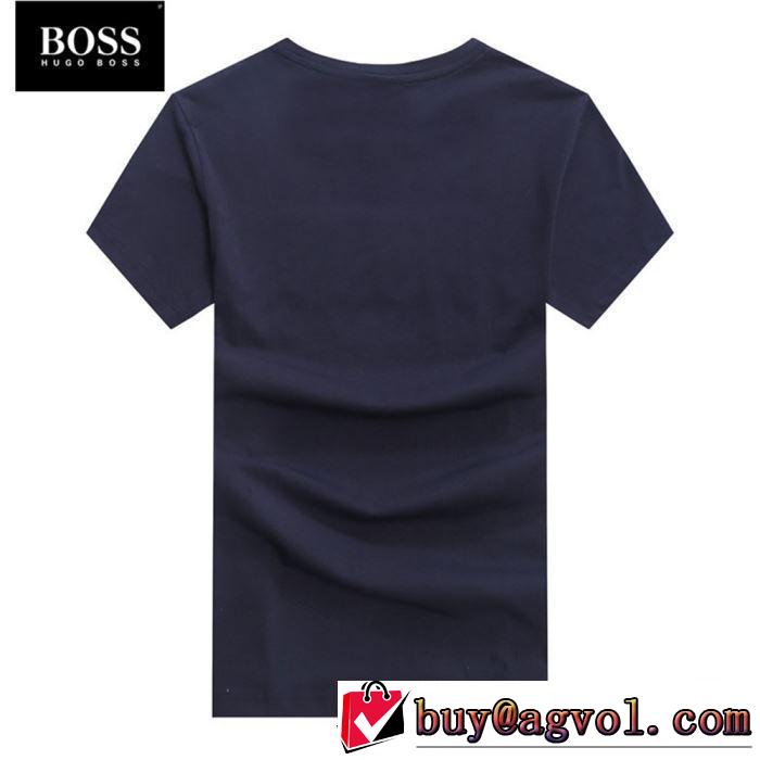 HUGO BOSS格安SALE 2019春夏の大注目トレンド  Tシャツ/半袖 4色可選 完売在庫確保 ヒューゴボス