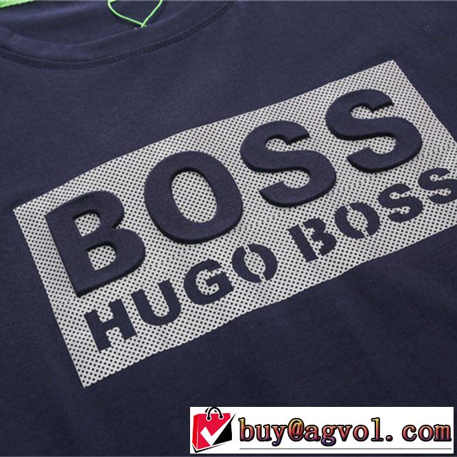 HUGO BOSS格安SALE 2019春夏の大注目トレンド  Tシャツ/半袖 4色可選 完売在庫確保 ヒューゴボス
