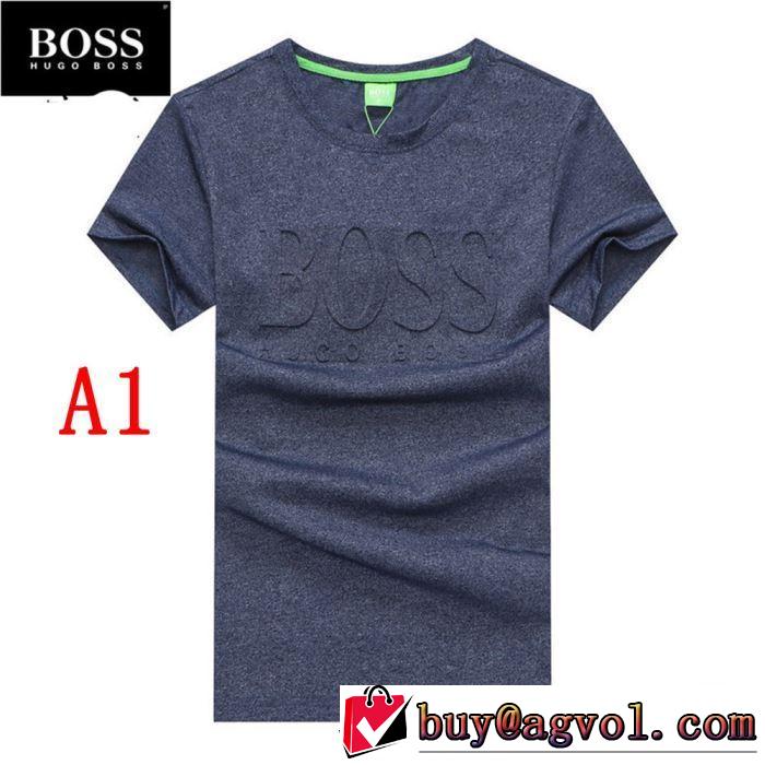2019春夏の大注目トレンド HUGO BOSS Tシャツ/半袖 4色可選 人気商品  ヒューゴボスVIPセールでお得