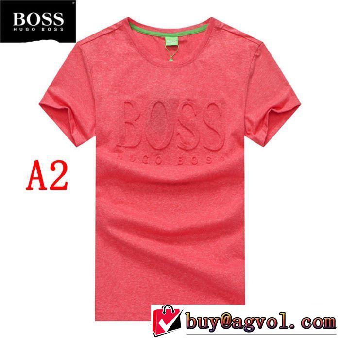 2019春夏の大注目トレンド HUGO BOSS Tシャツ/半袖 4色可選 人気商品  ヒューゴボスVIPセールでお得