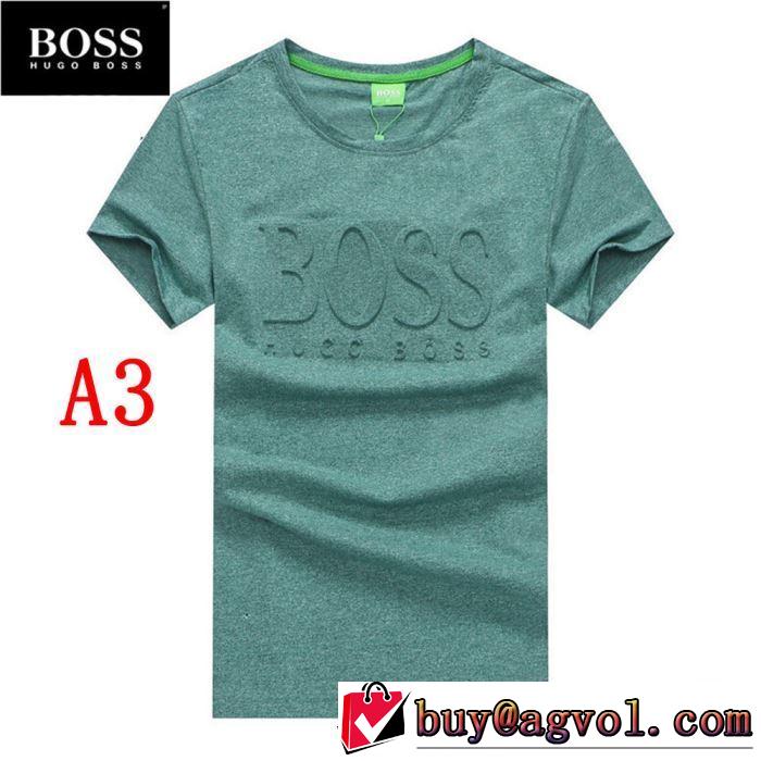 2019春夏の大注目トレンド HUGO BOSS Tシャツ/半袖 4色可選 人気商品  ヒューゴボスVIPセールでお得