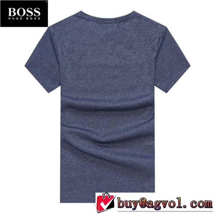 2019春夏の大注目トレンド HUGO BOSS Tシャツ/半袖 4色可選 人気商品  ヒューゴボスVIPセールでお得