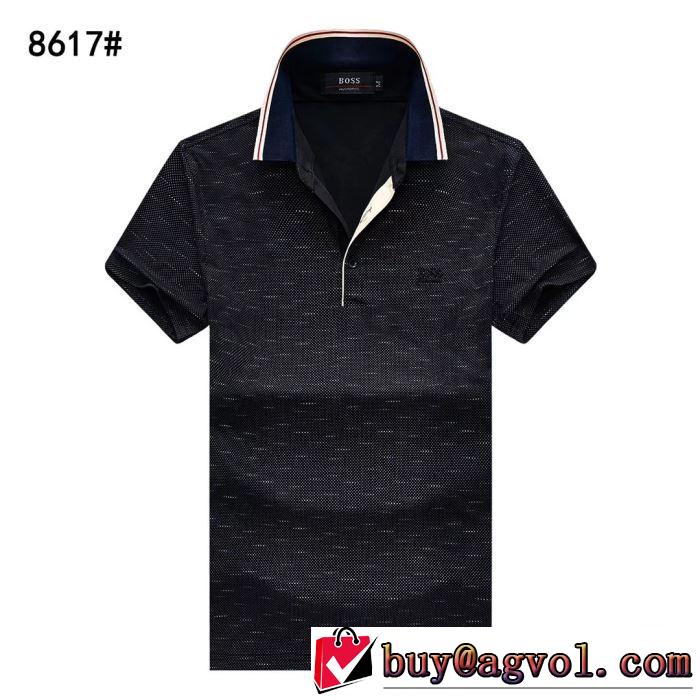 ヒューゴボス HUGO BOSS 夏らしい爽やかさ 半袖Tシャツ オシャレな印象に多色可選 2019春夏人気トレンドアイテム