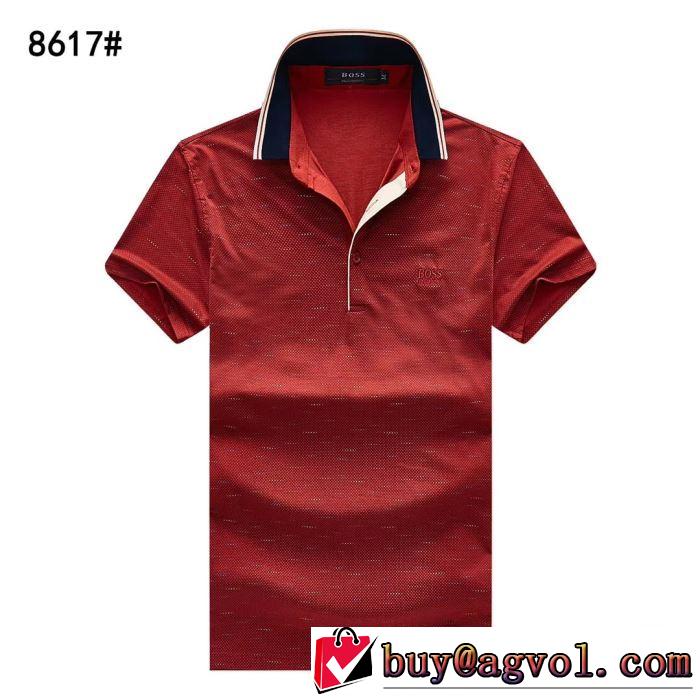 ヒューゴボス HUGO BOSS 夏らしい爽やかさ 半袖Tシャツ オシャレな印象に多色可選 2019春夏人気トレンドアイテム