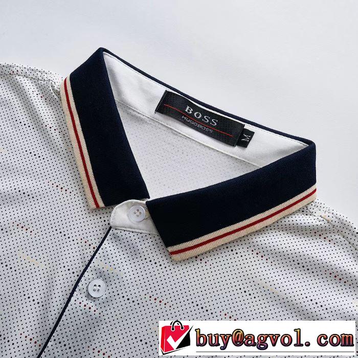 ヒューゴボス HUGO BOSS 夏らしい爽やかさ 半袖Tシャツ オシャレな印象に多色可選 2019春夏人気トレンドアイテム