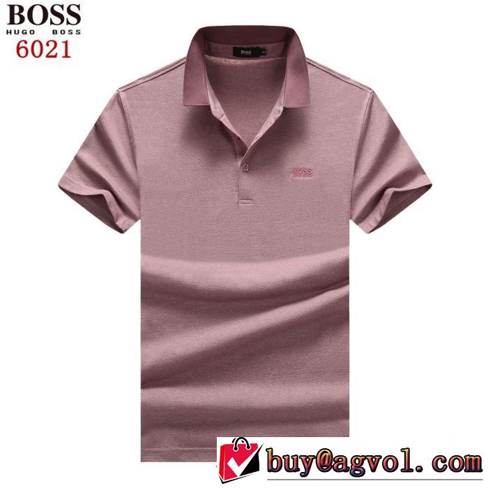 3色可選 クールな印象を引き立て ヒューゴボス HUGO BOSS この夏は注目新作半袖Tシャツ 2019年の夏のマスト