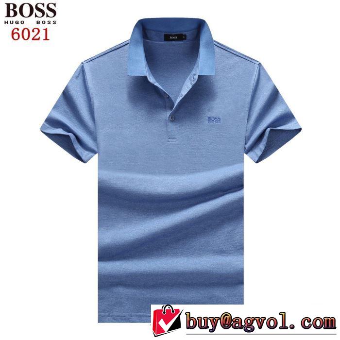 3色可選 クールな印象を引き立て ヒューゴボス HUGO BOSS この夏は注目新作半袖Tシャツ 2019年の夏のマスト