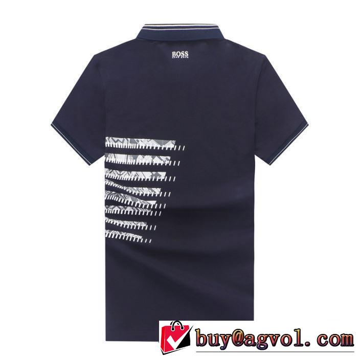 スタイルUPして着こなす 2色可選 ヒューゴボス おしゃれな大人の着こなし HUGO BOSS 半袖Tシャツ 2019年春夏のトレンドアイテム