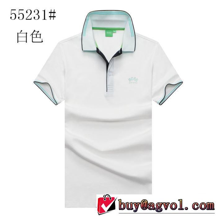 半袖Tシャツ ぜひ今年のトレンドをチェック ヒューゴボス 2019年春夏流行ファッションHUGO BOSS デザイン抜群のアイテム  3色可選