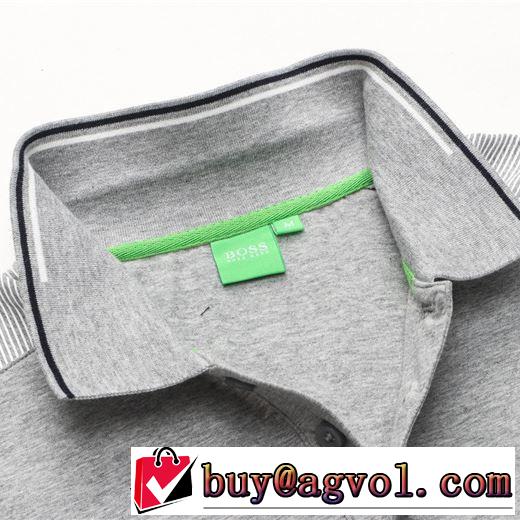 多色可選 トレンド感があって涼しげ ヒューゴボス HUGO BOSS  半袖Tシャツ 2019年夏の一押しファッションアイテム