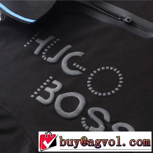 ヒューゴボス HUGO BOSS 夏の大人カジュアルスタイル  半袖Tシャツ 3色可選 2019年最新ファッション