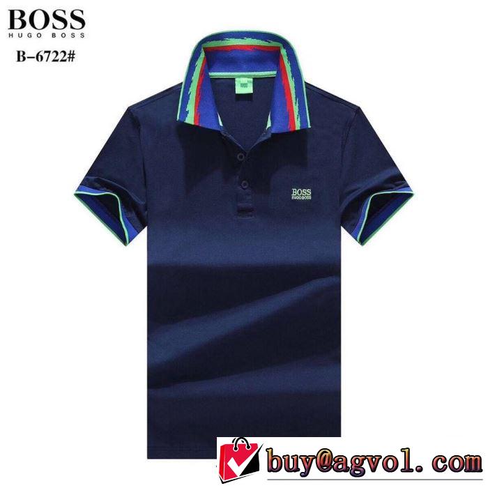 半袖Tシャツ  リラックス感のあるゆったり ヒューゴボス 2019夏ファション新品 HUGO BOSS  多色可選
