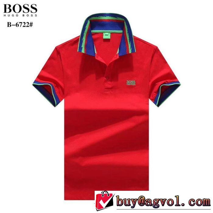 半袖Tシャツ  リラックス感のあるゆったり ヒューゴボス 2019夏ファション新品 HUGO BOSS  多色可選