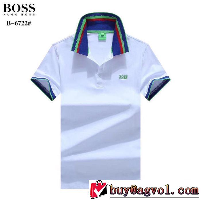 半袖Tシャツ  リラックス感のあるゆったり ヒューゴボス 2019夏ファション新品 HUGO BOSS  多色可選