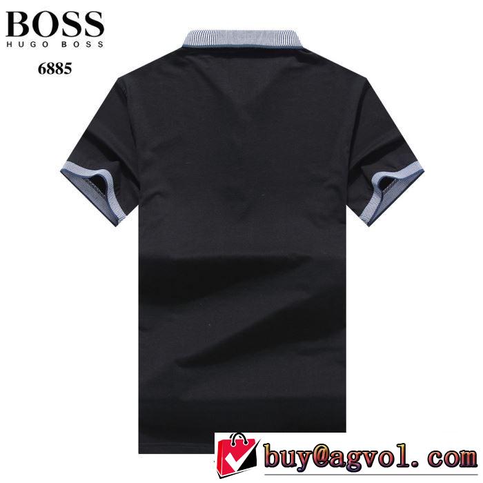 上品な涼やかさある印象に ヒューゴボス  多色可選 HUGO BOSS  2019春夏トレンドアイテム半袖Tシャツ 夏らしい品格が漂う