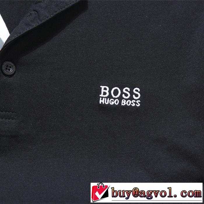 上品な涼やかさある印象に ヒューゴボス  多色可選 HUGO BOSS  2019春夏トレンドアイテム半袖Tシャツ 夏らしい品格が漂う