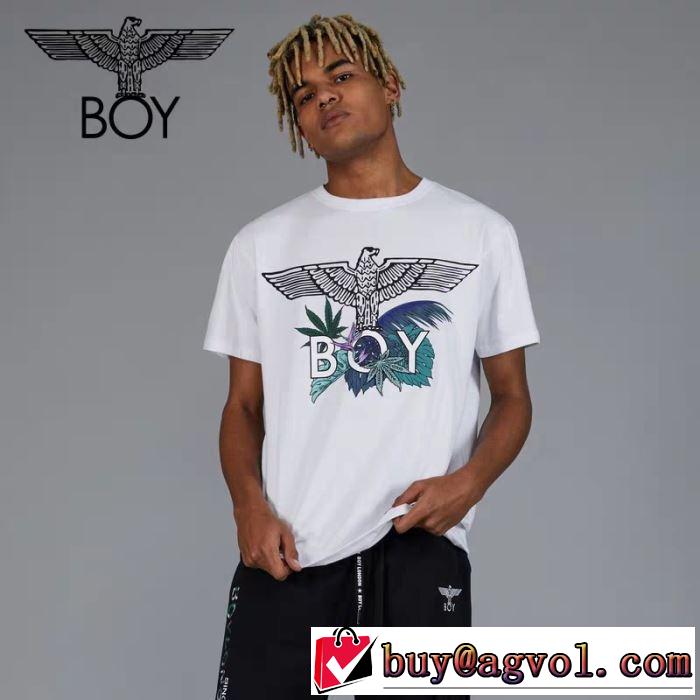 夏おすすめ人気ブランドアイテム ボーイロンドン2019年春夏シーズンの人気  BOY LONDON  Tシャツ/半袖  2色可選