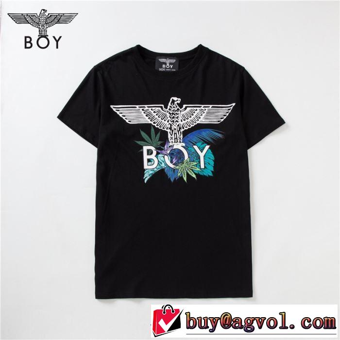 夏おすすめ人気ブランドアイテム ボーイロンドン2019年春夏シーズンの人気  BOY LONDON  Tシャツ/半袖  2色可選
